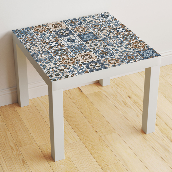 Stickers Table - Motif Carreaux de ciment