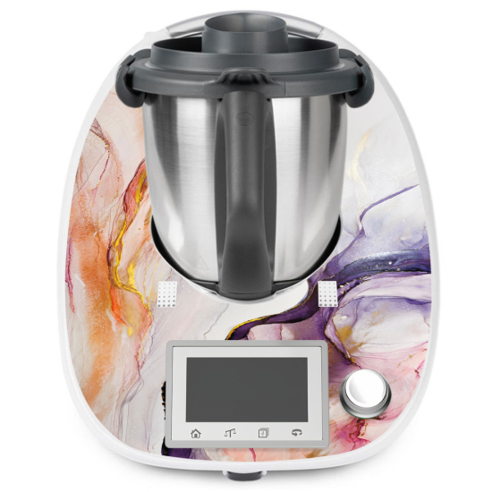 Stickers Thermomix TM5 - Effet Marbré