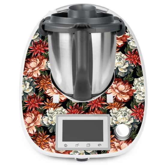 Stickers Thermomix TM5 - Fleurs