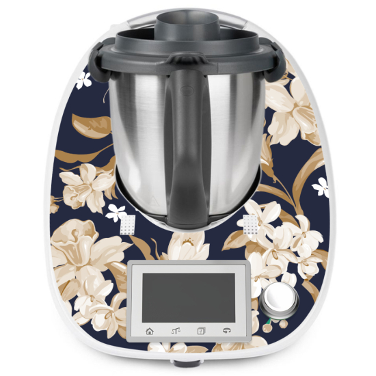 Stickers Thermomix TM5 - Fleurs