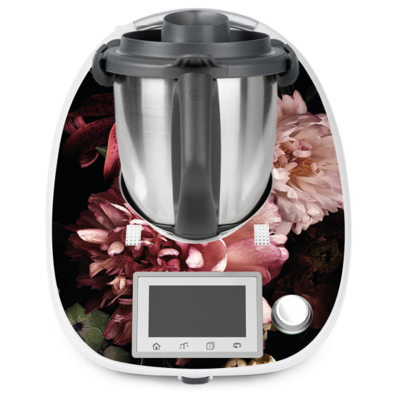 Stickers Thermomix TM5 - Fleurs