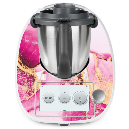 Stickers Thermomix TM6 - Effet Marbré