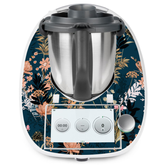 Stickers Thermomix TM6 - Fleurs