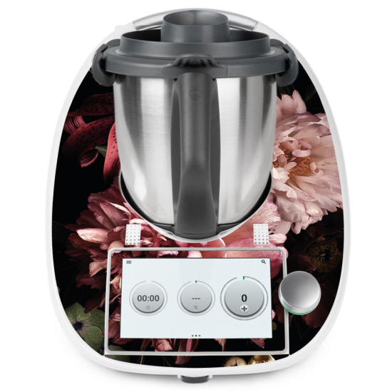 Stickers Thermomix TM6 - Fleurs