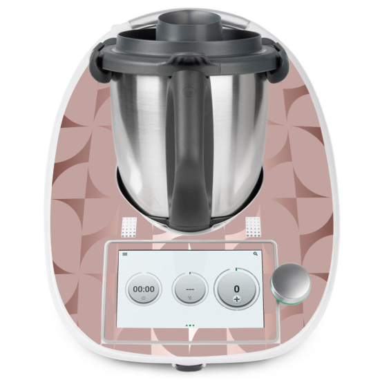 Stickers Thermomix TM6 - Motif Géométrique