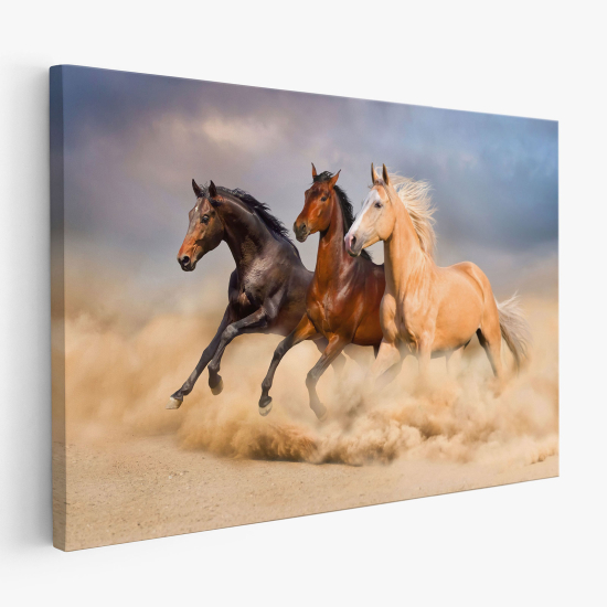 Tableau toile - Chevaux