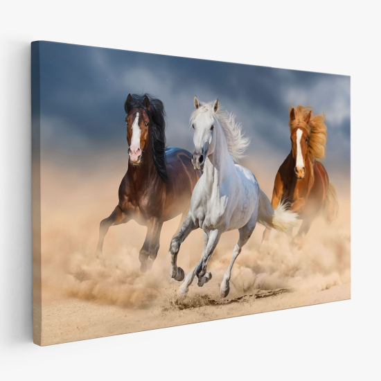 Tableau toile - Chevaux