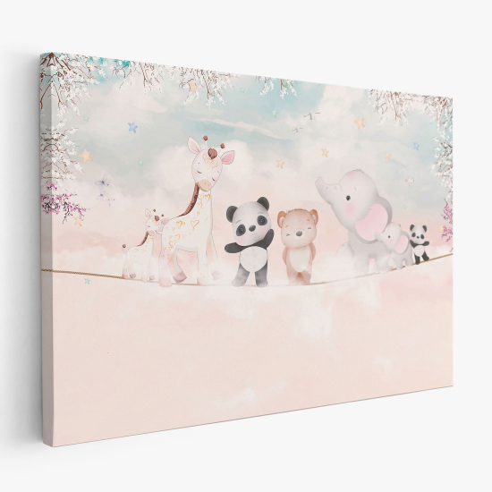 Tableau toile Enfants - Animaux