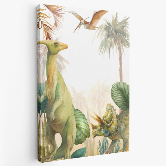 Tableau toile Enfants - Dinosaures