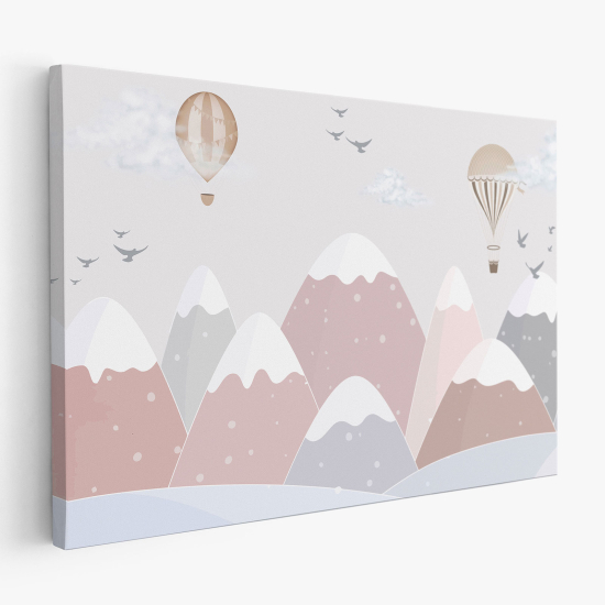 Tableau toile Enfants - Montagnes