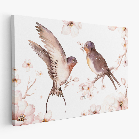 Tableau toile Enfants - Oiseaux