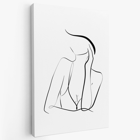 Tableau toile - Femme Abstrait