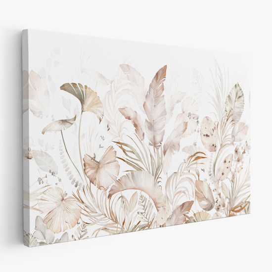 Tableau toile - Feuilles Tropicales