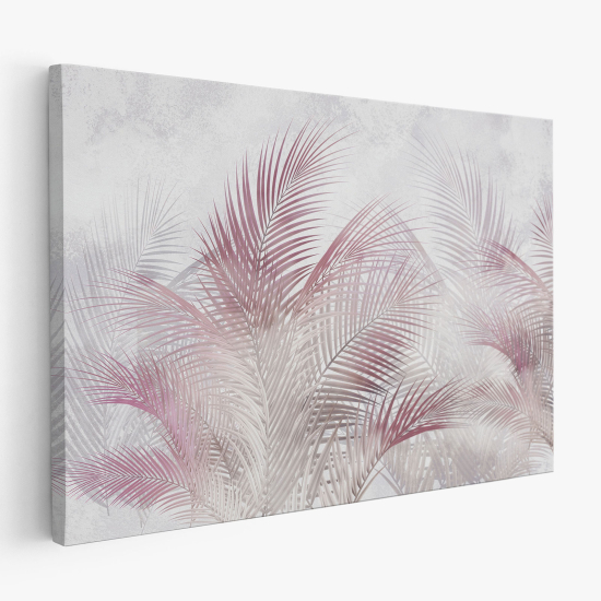 Tableau toile - Feuilles Tropicales