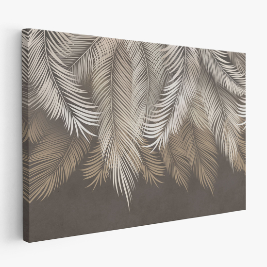 Tableau toile - Feuilles Tropicales