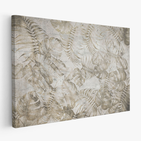 Tableau toile - Feuilles Tropicales