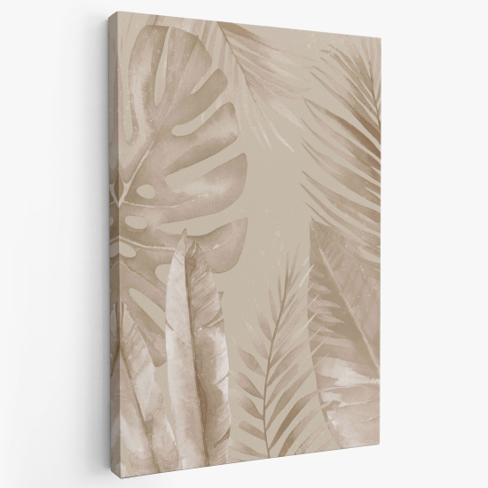 Tableau toile - Feuilles Tropicales