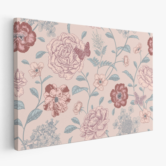 Tableau toile - Fleurs