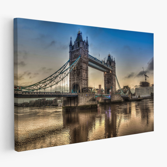 Tableau toile - Londres Tower Bridge