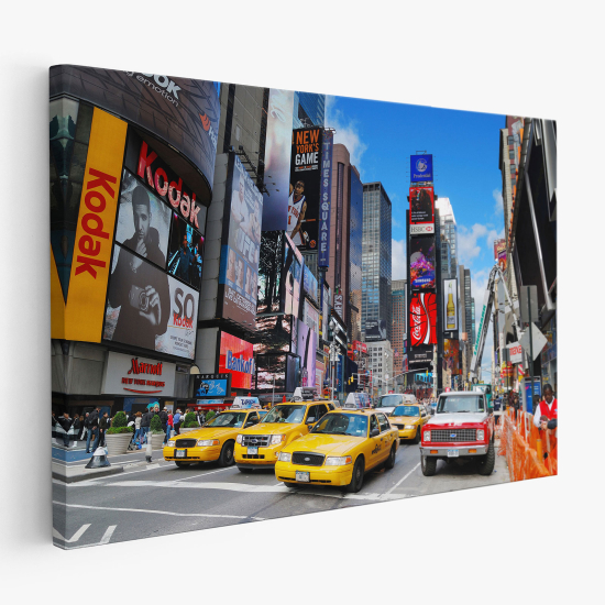 Tableau toile - New York taxis