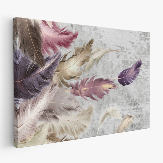 Tableau toile - Plumes