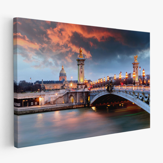 Tableau toile - Pont Alexandre III Paris