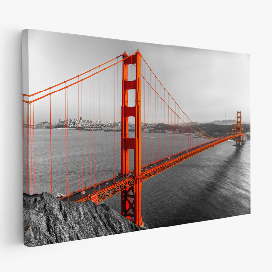 Tableau toile - Pont Golden Gate