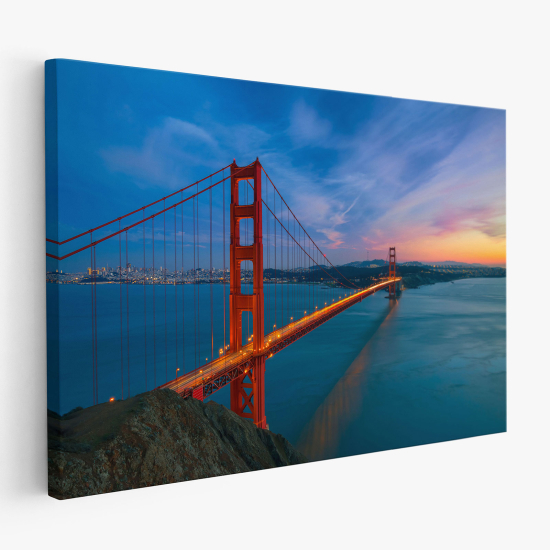 Tableau toile - Pont Golden Gate