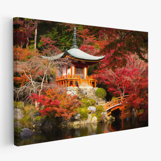 Tableau toile - Temple Japonais