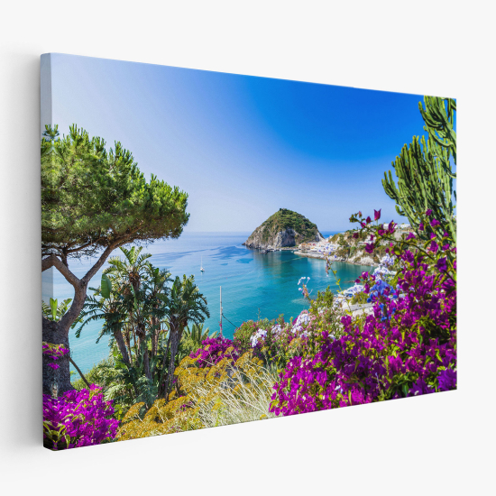 Tableau toile - Vue sur la mer