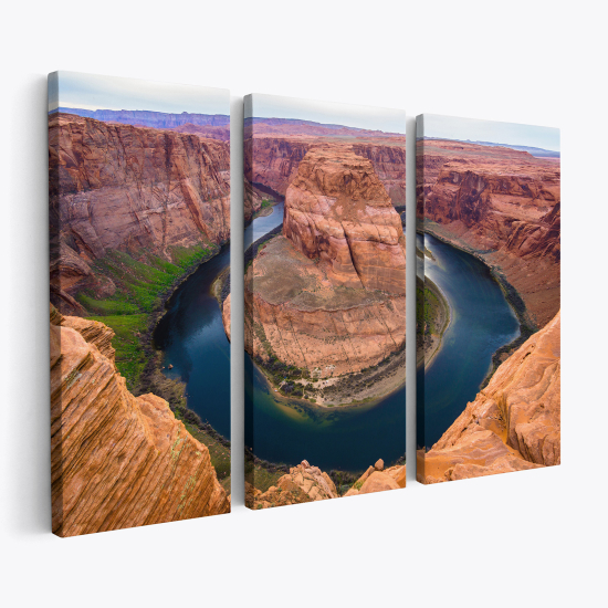 Tableau triptyque sur toile - Grand Canyon