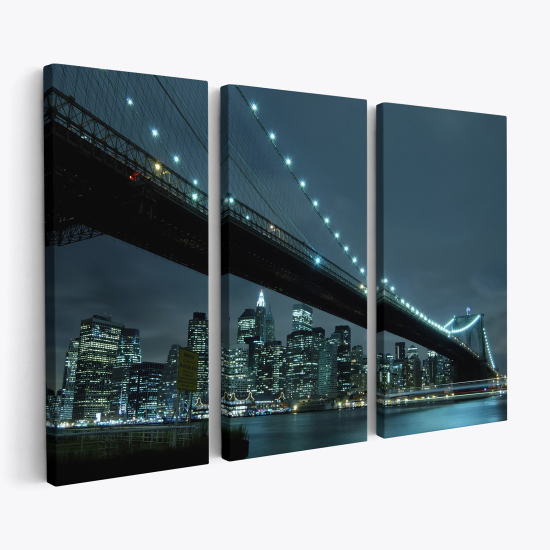 Tableau triptyque sur toile - New York