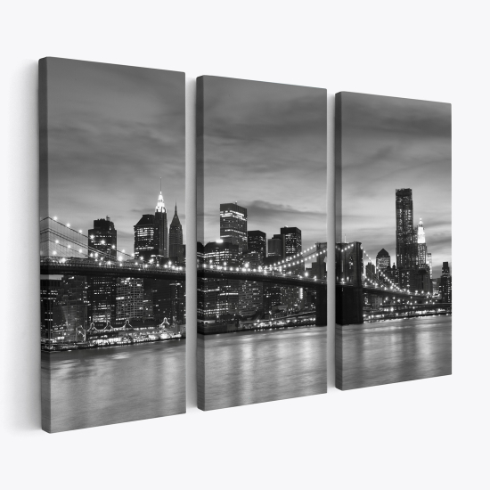 Tableau triptyque sur toile - New York