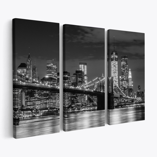 Tableau triptyque sur toile - New York