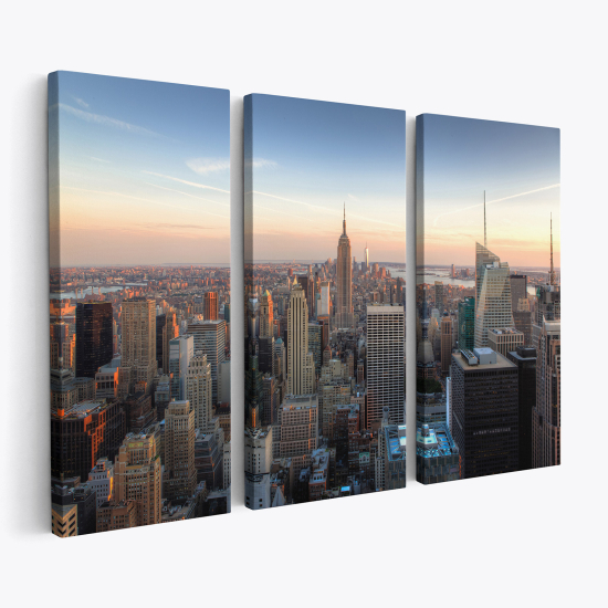 Tableau triptyque sur toile - New York