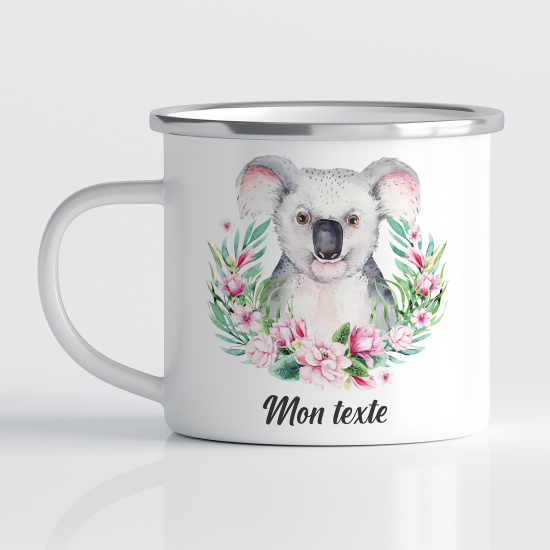 Tasse - Mug Émaillé Enfants - Koala