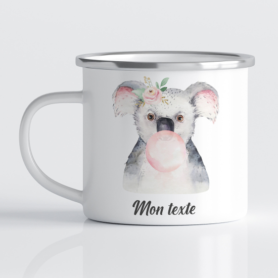 Tasse - Mug Émaillé Enfants - Koala