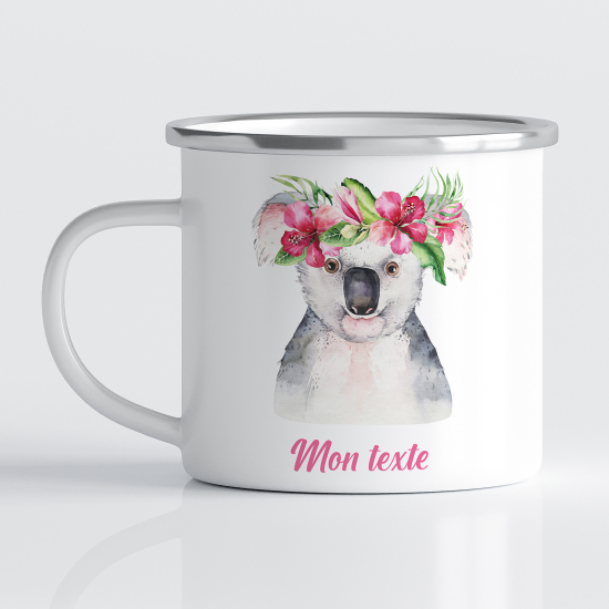 Tasse - Mug Émaillé Enfants - Koala