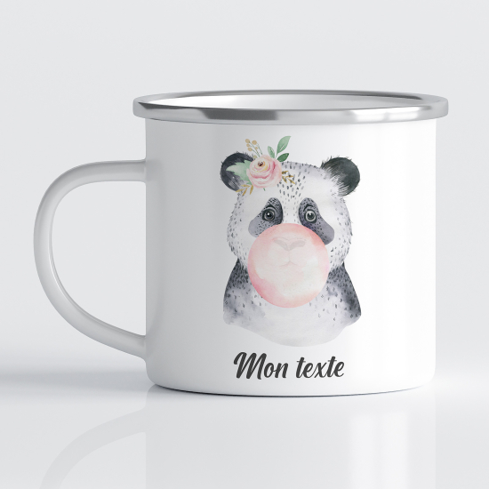 Tasse - Mug Émaillé Enfants - Panda