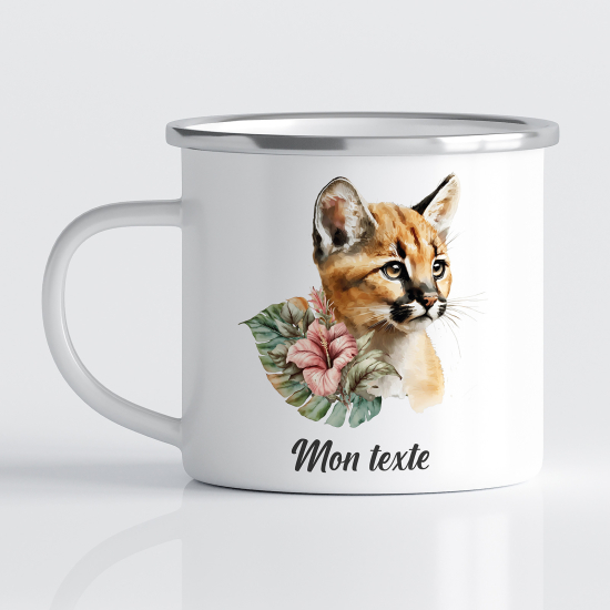 Tasse - Mug Émaillé Enfants - Puma