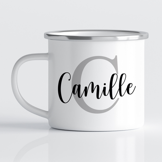 Tasse - Mug Émaillé - Prénom