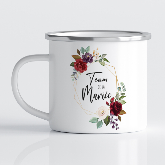 Tasse - Mug Émaillé - Team de la Mariée