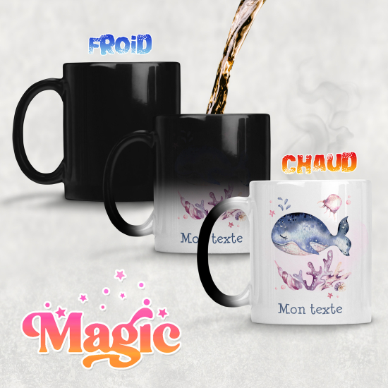 Tasse - Mug Magique - Baleine