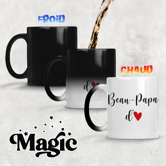 Tasse - Mug Magique - Beau-Papa d'amour