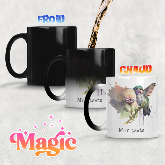 Tasse - Mug Magique - Colibri