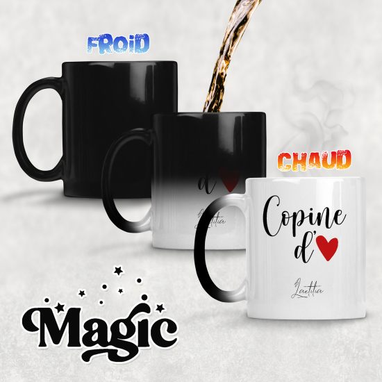 Tasse - Mug Magique - Copine d'amour