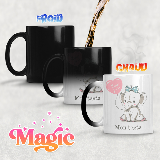 Tasse - Mug Magique - Elephant