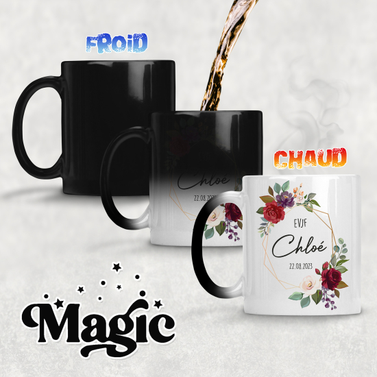 Tasse - Mug Magique - EVJF Prénom