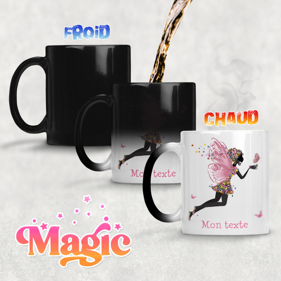 Tasse - Mug Magique - Fée Papillons