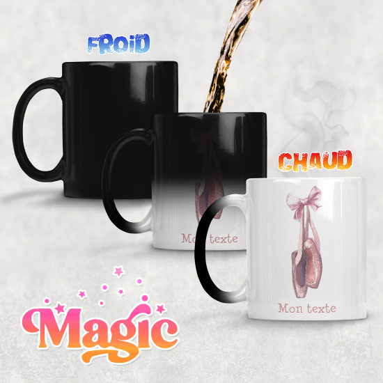 Tasse - Mug Magique - Fleurs